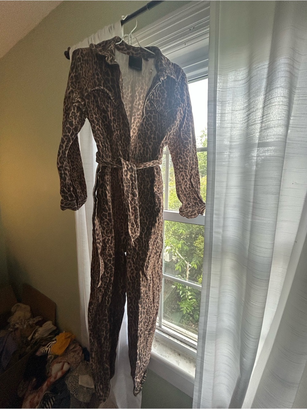 CMEO Collective Leopard Boilersuit Jumpsuit